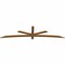 Ekena Millwork Alberta Smooth Timber Gable Bracket, Western Red Cedar, 96"W x 24"H x 1 1/2"D x 3 1/2"F, 6/12 Pitch GBW096X24X0204ALB00SWR - alternate 5